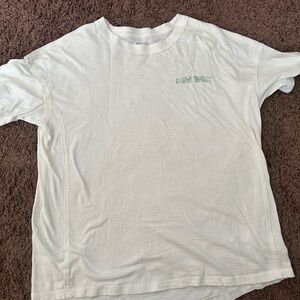 Aerie White Tee with New York Graphic